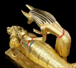 Anubis Figur Bei Mumifizierung - Goldfarben -FIGUREN Verkäufe Anubis Mumifizierung Goldfarben 5 1280x1280
