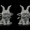 Gargoyle Figuren - Verrückter Dämon 2er Set 1 Gargoyle Figuren - Verrückter Dämon 2er Set -FIGUREN Verkäufe Baby Gargoyle Figuren Mit Halsband 2er Set 1280x1280