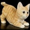 Baby Katzen Figur - Orange Tabby Spielend