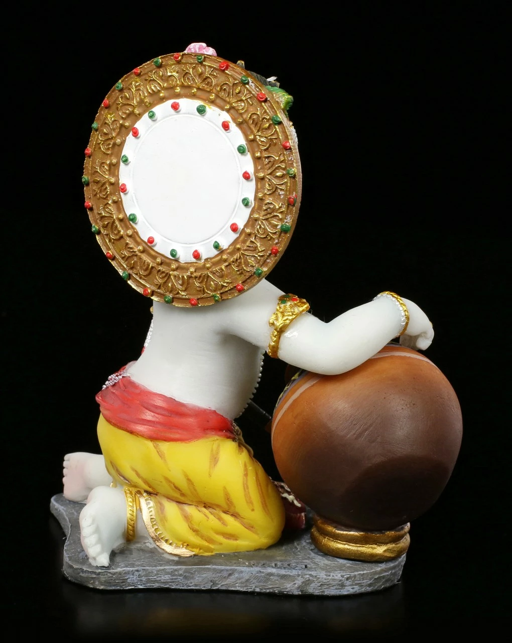 Baby Krishna Figur Stiehlt Butter 7 Baby Krishna Figur Stiehlt Butter – Bild 5