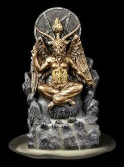 Backflow Räucherkegelhalter - Baphomet -FIGUREN Verkäufe Backflow Raeucherkegelhalter Baphomet 1 1280x1280