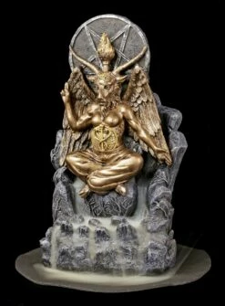 Backflow Räucherkegelhalter - Baphomet -FIGUREN Verkäufe Backflow Raeucherkegelhalter Baphomet 2 1280x1280