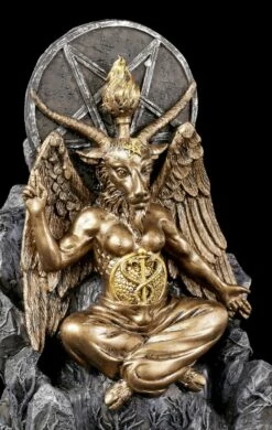 Backflow Räucherkegelhalter - Baphomet -FIGUREN Verkäufe Backflow Raeucherkegelhalter Baphomet 5 1280x1280