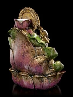 Backflow Räucherkegelhalter - Ganesha Auf Lotusblüte -FIGUREN Verkäufe Backflow Raeucherkegelhalter Ganesha Auf Lotusbluete 5 1280x1280