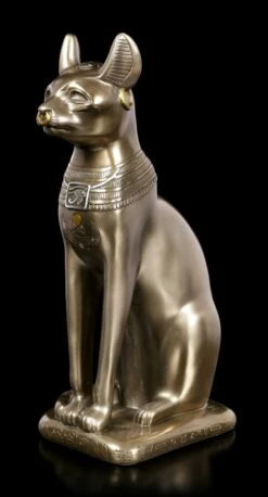 Bastet Figur - Göttin Der Fruchtbarkeit - Bronziert -FIGUREN Verkäufe Bastet Figur Goettin Der Fruchtbarkeit Bronziert 2 1280x1280