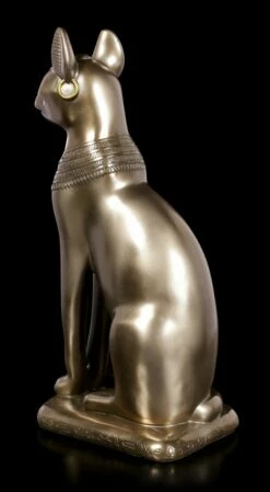 Bastet Figur - Göttin Der Fruchtbarkeit - Bronziert -FIGUREN Verkäufe Bastet Figur Goettin Der Fruchtbarkeit Bronziert 3 1280x1280