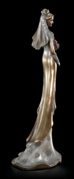 Braut Figur Mit Blumenstrauß -FIGUREN Verkäufe Braut Figur Blumenstrauss 5 1280x1280