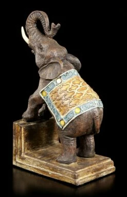 Buchstützen Set - Geschmückte Elefanten 17 Buchstützen Set - Geschmückte Elefanten -FIGUREN Verkäufe Buchstuetzen Set Geschmueckte Elefanten 6 1280x1280