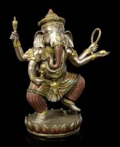 Buddha Figur - Ganesha Auf Lotus