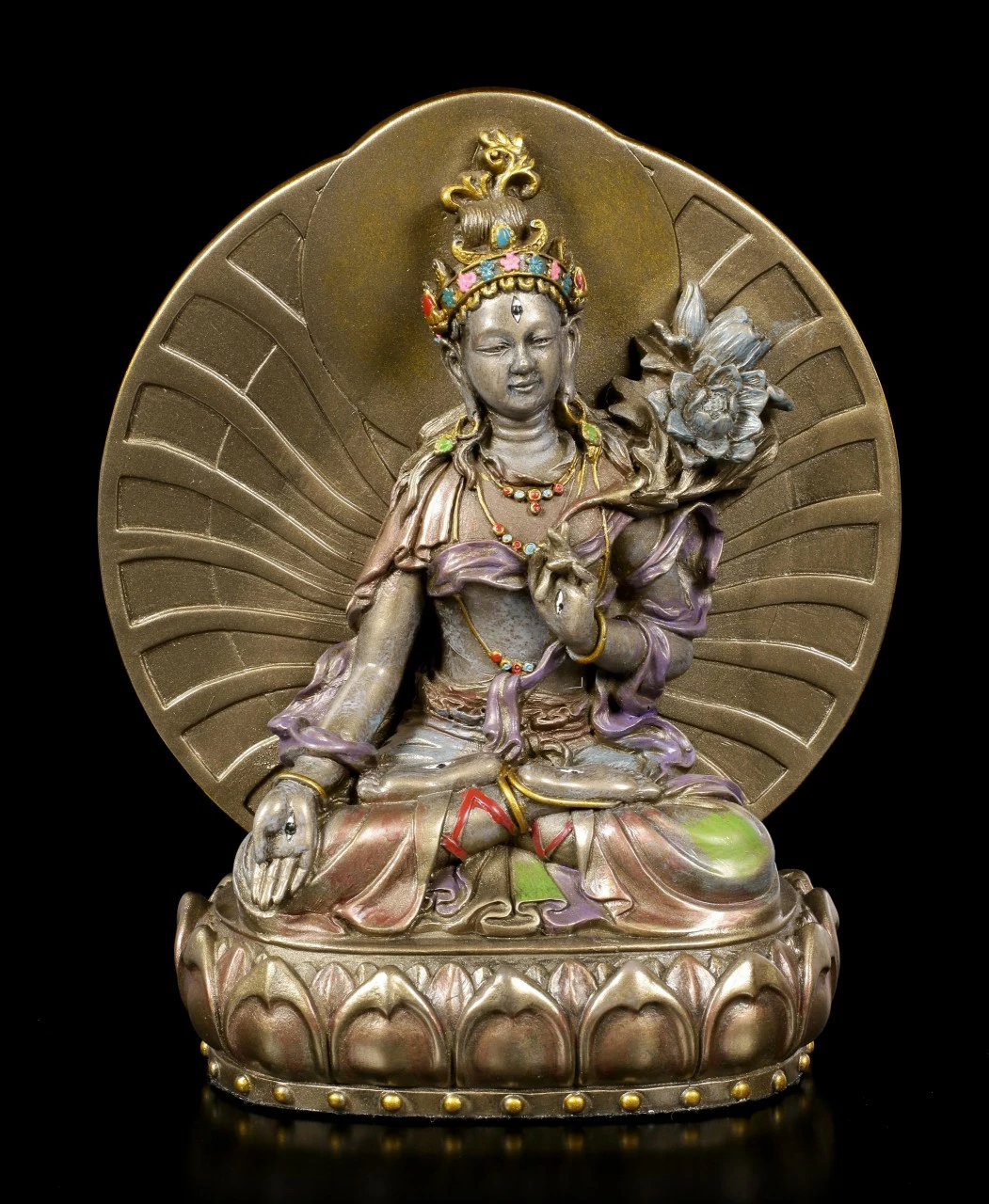 Buddha Figur - Weiße Tara 3 Buddha Figur - Weiße Tara