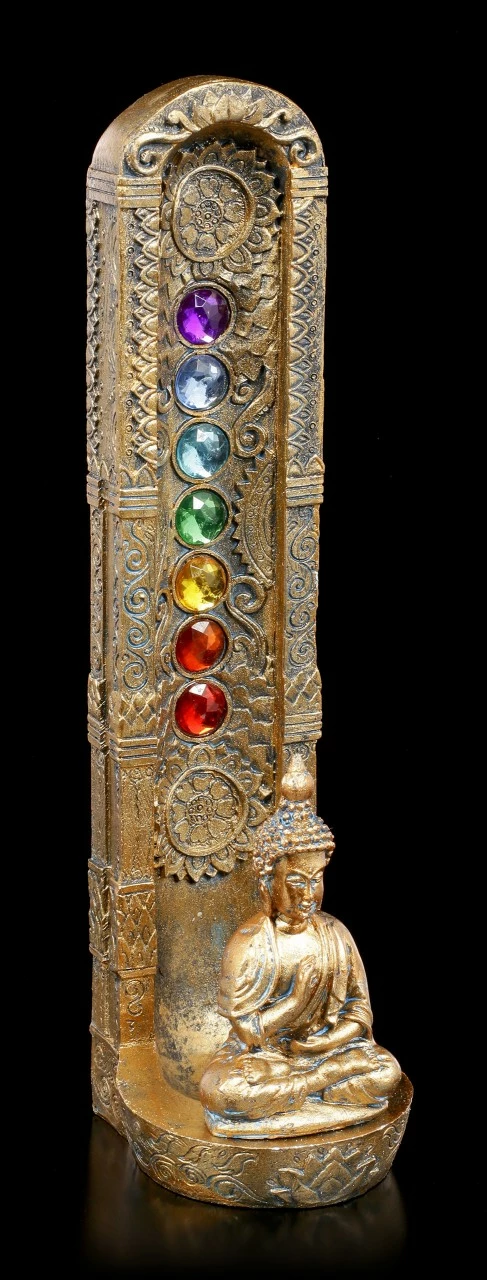 Buddha Räucherstäbchenhalter - Ascending Chakras 4 Buddha Räucherstäbchenhalter - Ascending Chakras – Bild 2