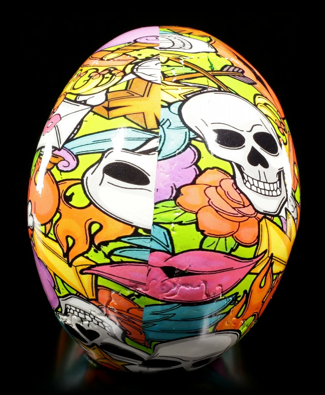 Bunter Comic Totenkopf - Calypso 6 Bunter Comic Totenkopf - Calypso – Bild 4