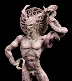 Götter Figur - Gehörnter Cernunnos - Grau-lila -FIGUREN Verkäufe Cernunnos Figur 5581c6ccddd773 1280x1280