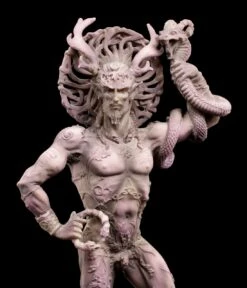 Götter Figur - Gehörnter Cernunnos - Grau-lila -FIGUREN Verkäufe Cernunnos Figur 6581c6cd517cb6 1280x1280