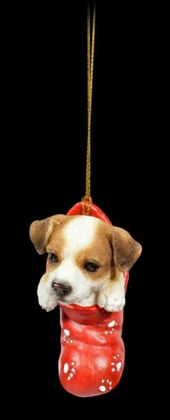 Christbaumschmuck Hund - Jack Russel Im Strumpf -FIGUREN Verkäufe Christbaum Schmuck Hund Jack Russel Im Strumpf 2 1280x1280