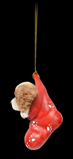 Christbaumschmuck Hund - King Charles Spaniel Im Strumpf -FIGUREN Verkäufe Christbaum Schmuck Hund King Charles Spaniel Im Strumpf 3 1280x1280