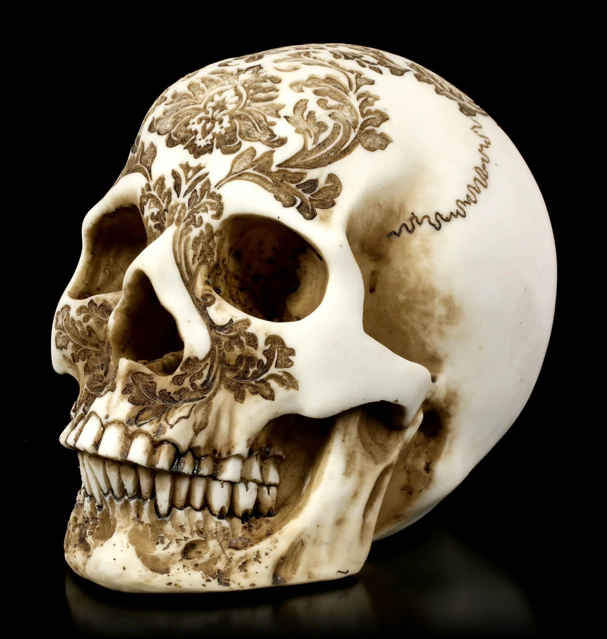 Totenkopf - Damast 6 Totenkopf - Damast – Bild 4