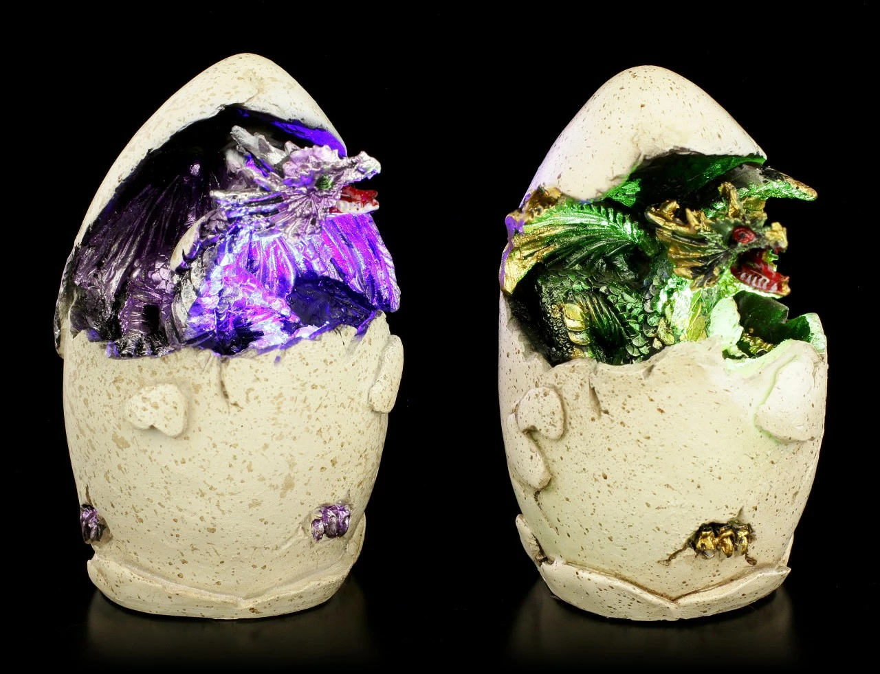 Schlüpfende Drachen Babys Mit LED - 2er Set 3 Schlüpfende Drachen Babys Mit LED - 2er Set