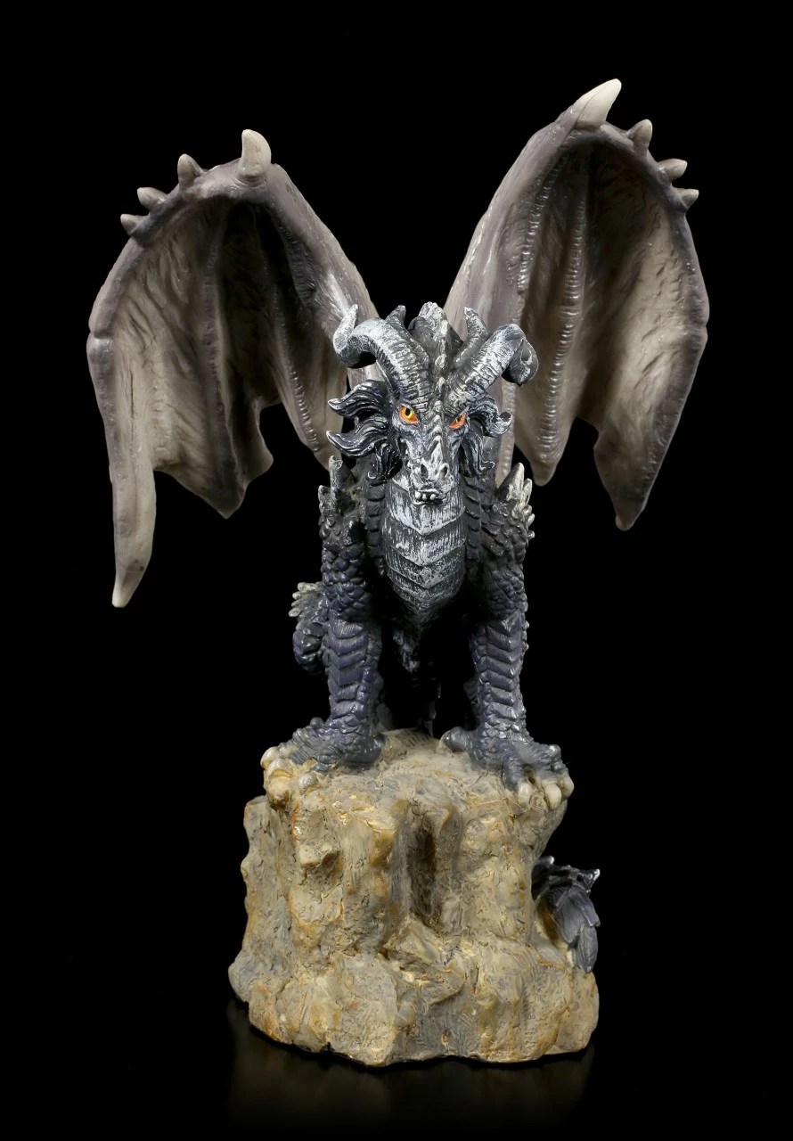 Drachen Figur - Dark Rock Dragon 5 Drachen Figur - Dark Rock Dragon – Bild 3