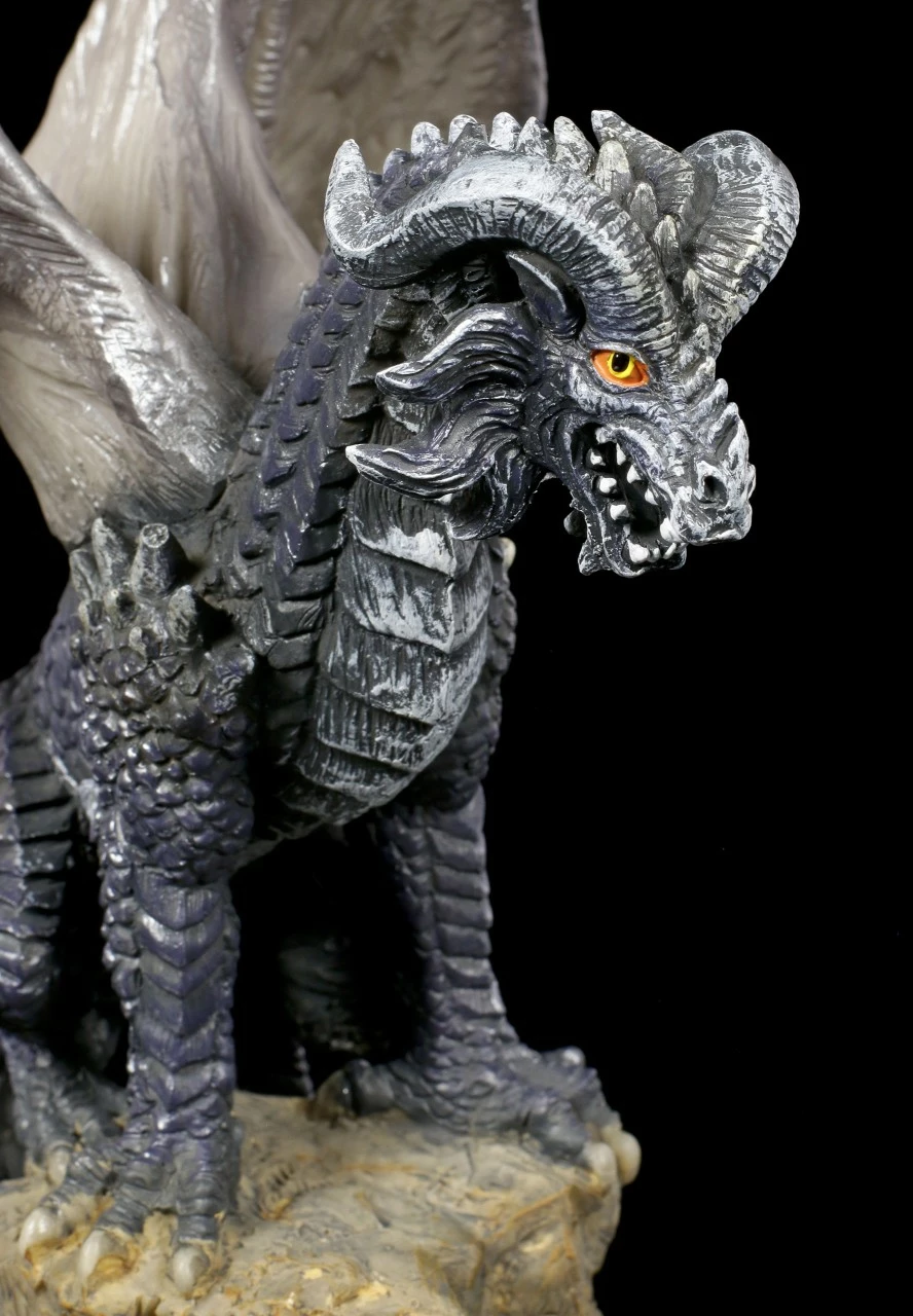 Drachen Figur - Dark Rock Dragon 8 Drachen Figur - Dark Rock Dragon – Bild 6