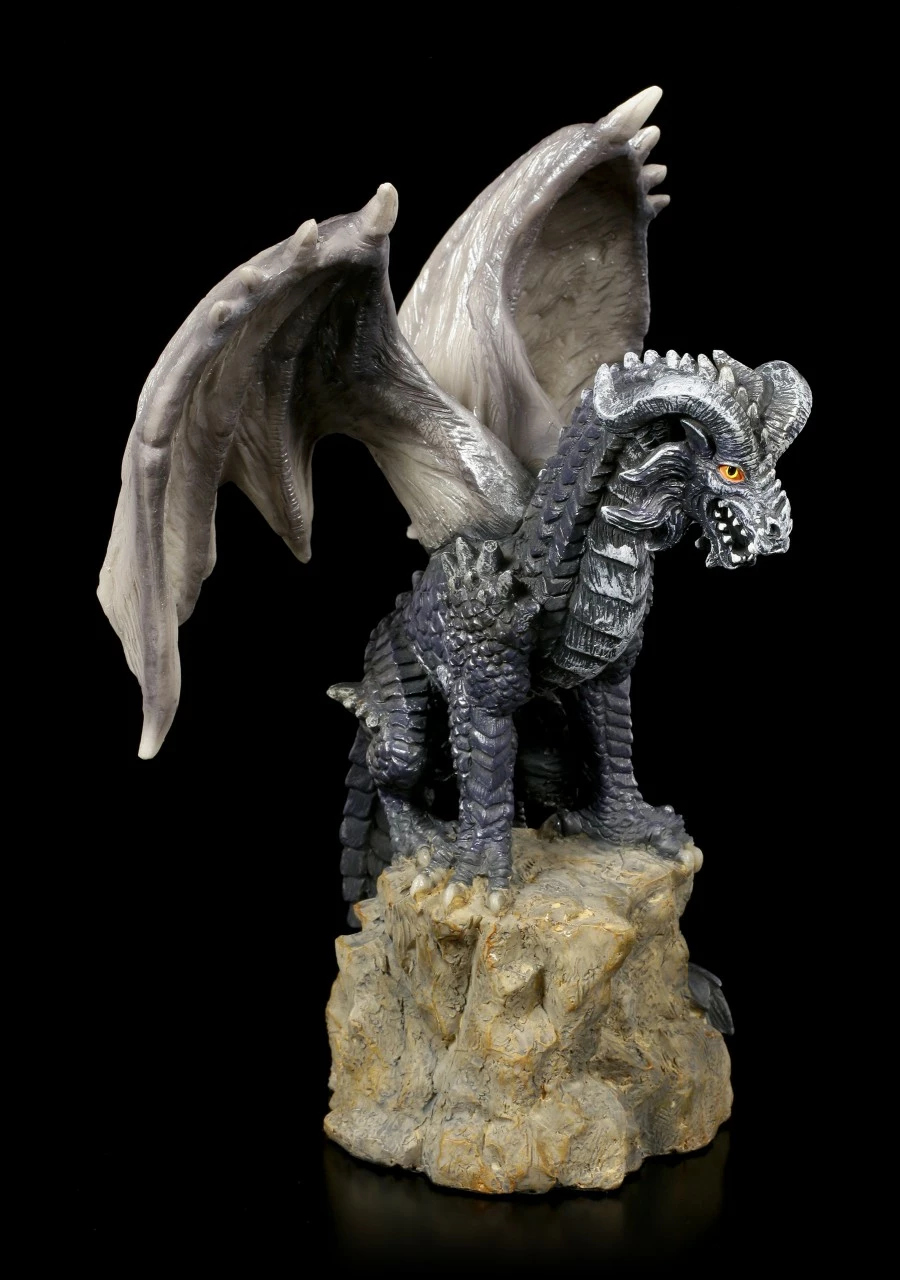 Drachen Figur - Dark Rock Dragon 4 Drachen Figur - Dark Rock Dragon – Bild 2