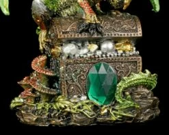 Drachen Figur - Grün Mit Schatztruhe -FIGUREN Verkäufe Drachen Figur Gruen Schatz 5 1280x1280