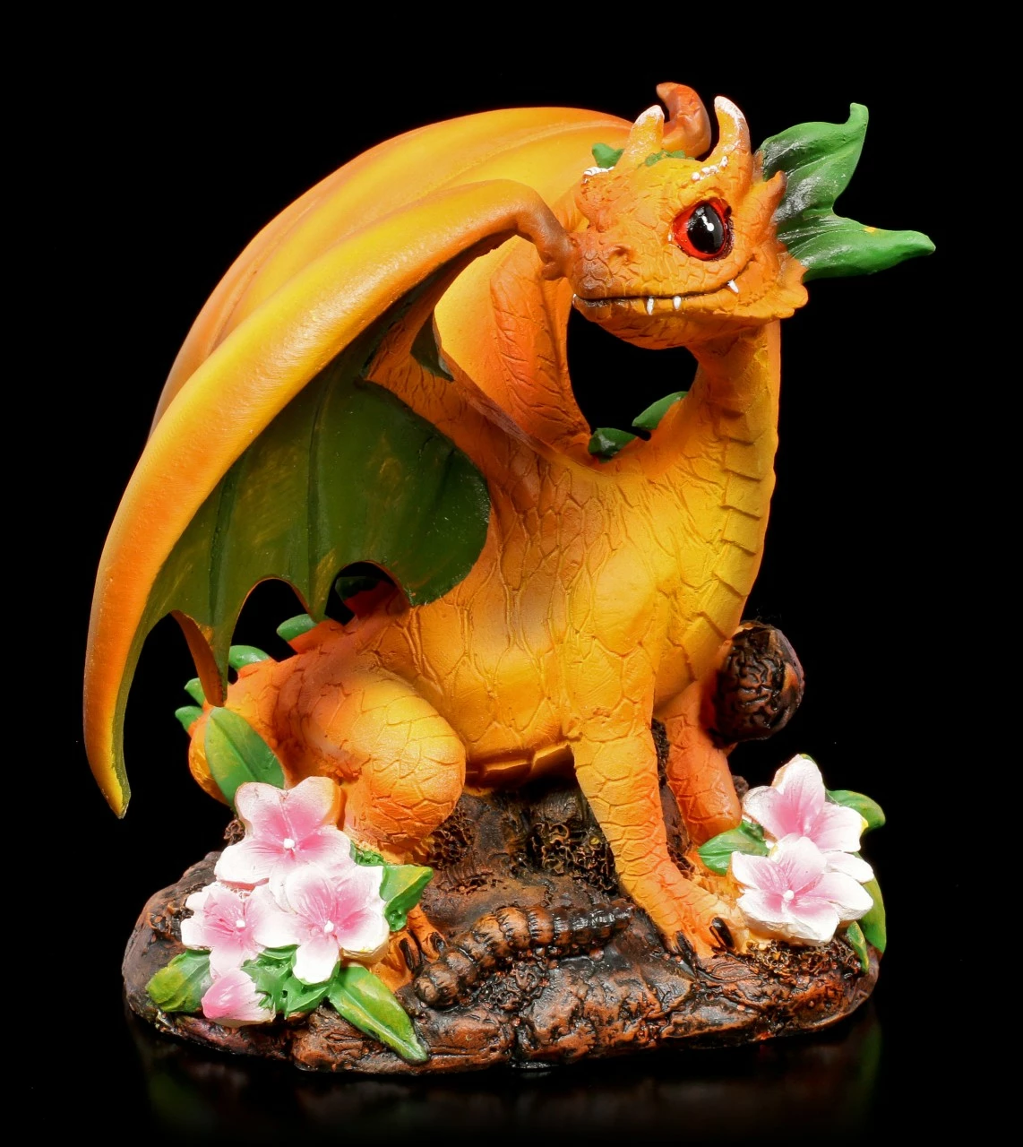 Drachen Figur - Peach Dragon By Stanley Morrison 4 Drachen Figur - Peach Dragon By Stanley Morrison – Bild 2