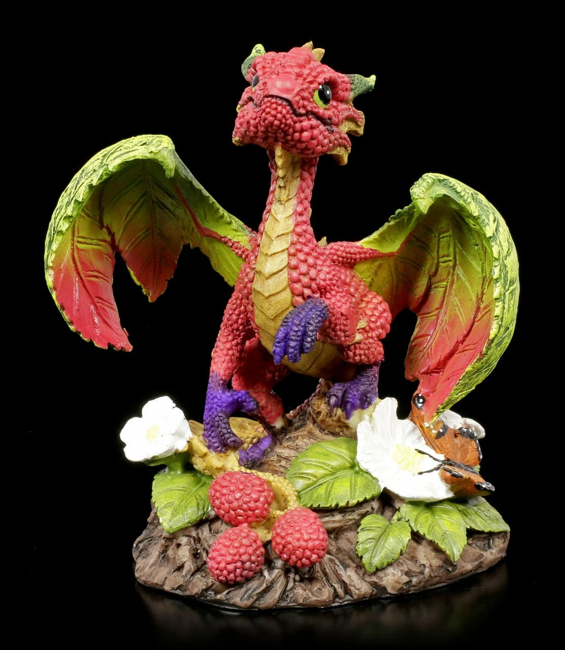 Drachen Figur - Raspberry Dragon By Stanley Morrison 4 Drachen Figur - Raspberry Dragon By Stanley Morrison – Bild 2