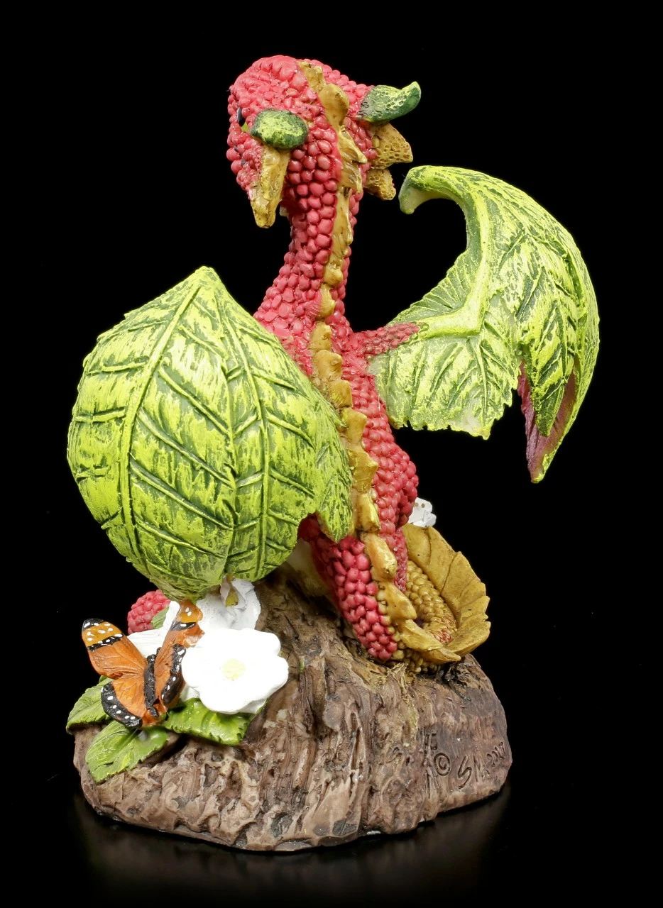 Drachen Figur - Raspberry Dragon By Stanley Morrison 7 Drachen Figur - Raspberry Dragon By Stanley Morrison – Bild 5