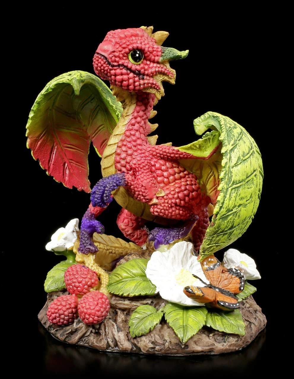 Drachen Figur - Raspberry Dragon By Stanley Morrison 3 Drachen Figur - Raspberry Dragon By Stanley Morrison