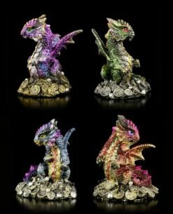Drachen Figuren 4er Set - Glücksmünzen 12 Drachen Figuren 4er Set - Glücksmünzen -FIGUREN Verkäufe Drachen Figuren 4er Set Gluecksmuenzen 2 1280x1280