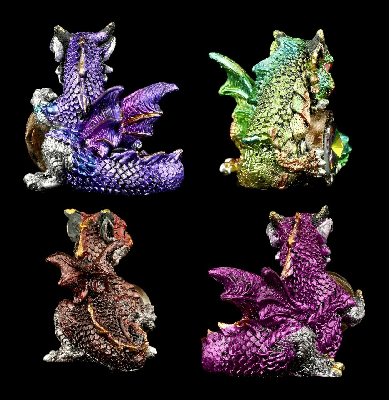 Drachen Figuren 4er Set - Die Belohnung 5 Drachen Figuren 4er Set - Die Belohnung – Bild 3