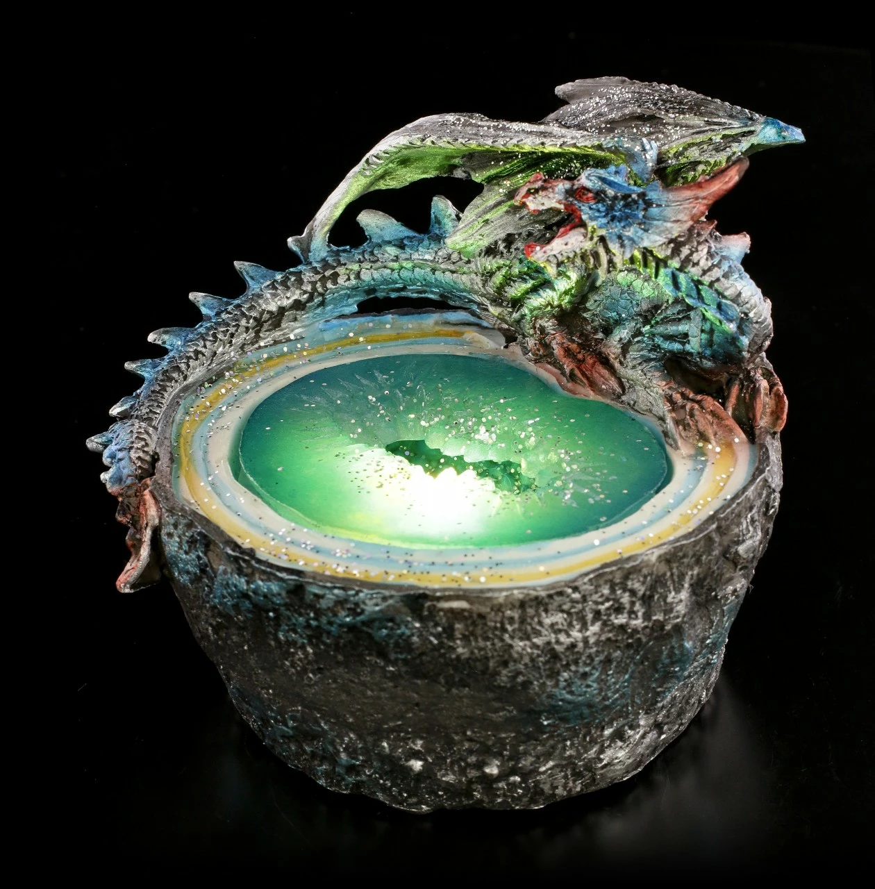 Drachen Orakel Figur Mit LED 4 Drachen Orakel Figur Mit LED – Bild 2