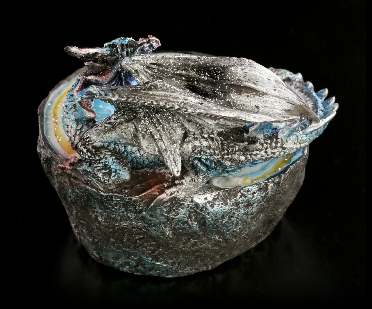 Drachen Orakel Figur Mit LED 6 Drachen Orakel Figur Mit LED – Bild 4