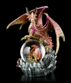 Drachenfigur Mit Schneekugel - Ruby Oracle 11 Drachenfigur Mit Schneekugel - Ruby Oracle -FIGUREN Verkäufe Drachen Schneekugel Ruby Oracle 1 1280x1280