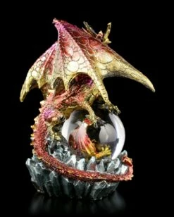 Drachenfigur Mit Schneekugel - Ruby Oracle 14 Drachenfigur Mit Schneekugel - Ruby Oracle -FIGUREN Verkäufe Drachen Schneekugel Ruby Oracle 4 1280x1280