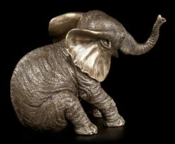 Elefanten Figur - Sitzend Bronziert -FIGUREN Verkäufe Elefang Figur Sitzend 3 1280x1280