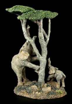 Elefanten Figur - Familie Auf Nahrungssuche -FIGUREN Verkäufe Elefanten Familie Baum 3 1280x1280