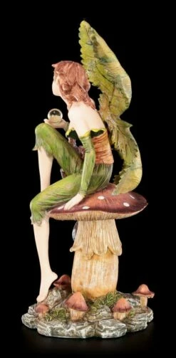 Elfen Figur - Dracolia Mit Blätterflügeln Und Drache 16 Elfen Figur - Dracolia Mit Blätterflügeln Und Drache -FIGUREN Verkäufe Elfe Auf Pilz 3 1280x1280