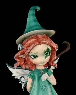 Elfen Figur Mit Besen - I'll Put A Spell On You -FIGUREN Verkäufe Elfe Gruen Spell 8 1280x1280