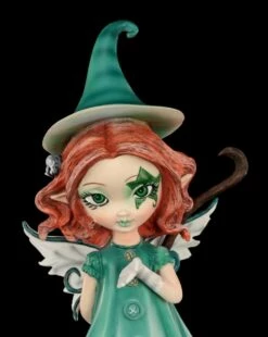 Elfen Figur Mit Besen - I'll Put A Spell On You -FIGUREN Verkäufe Elfe Gruen Spell 9 1280x1280