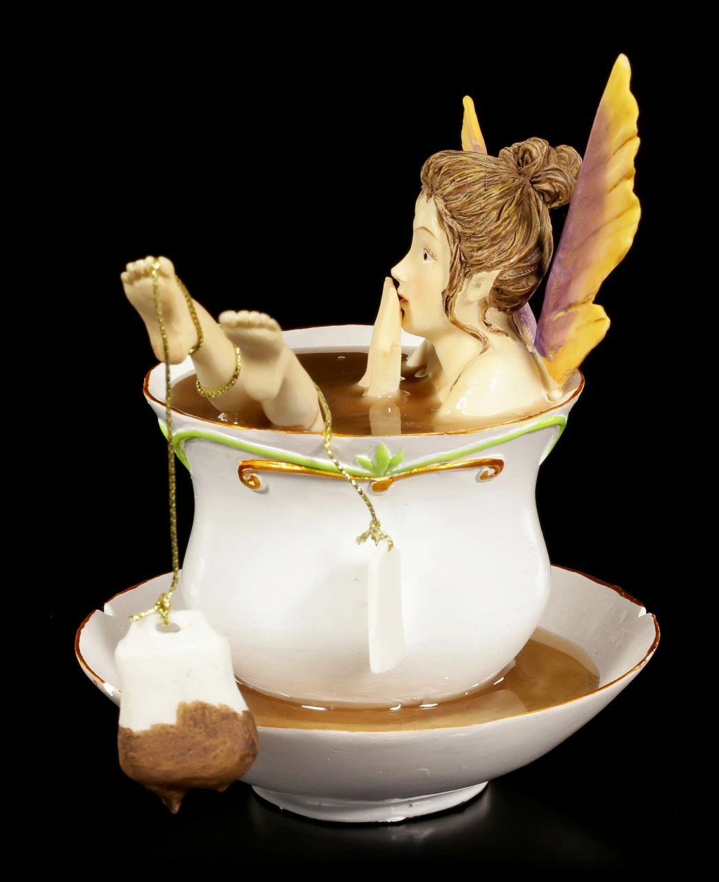 Elfe In Tasse Figur - Tea Bath 5 Elfe In Tasse Figur - Tea Bath – Bild 3