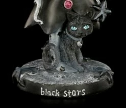 Elfen Figur Mit Katze - Black Stars -FIGUREN Verkäufe Elfe Schwarz Stars 10 1280x1280