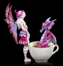 Elfen Figur Mit Tasse - Cup Fairy With Dragon -FIGUREN Verkäufe Elfe Tasse Drache 2 1280x1280