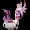 Elfen Figur Mit Tasse - Cup Fairy With Dragon -FIGUREN Verkäufe Elfe Tasse Drache 1280x1280