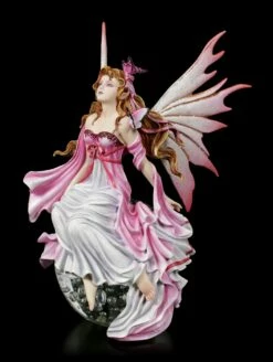 Elfen Figur Auf Glaskugel - Daybreak By Nene Thomas