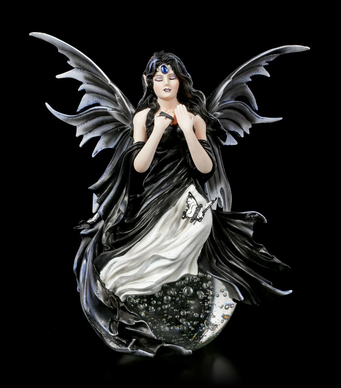 Elfen Figur Auf Glaskugel - Gathering Storm By Nene Thomas 4 Elfen Figur Auf Glaskugel - Gathering Storm By Nene Thomas – Bild 2