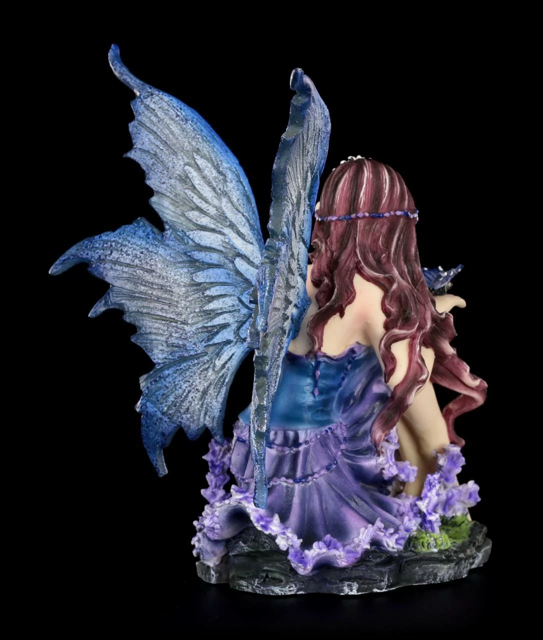 Elfen Figur - Azure Bewundert Schmetterling 7 Elfen Figur - Azure Bewundert Schmetterling – Bild 5