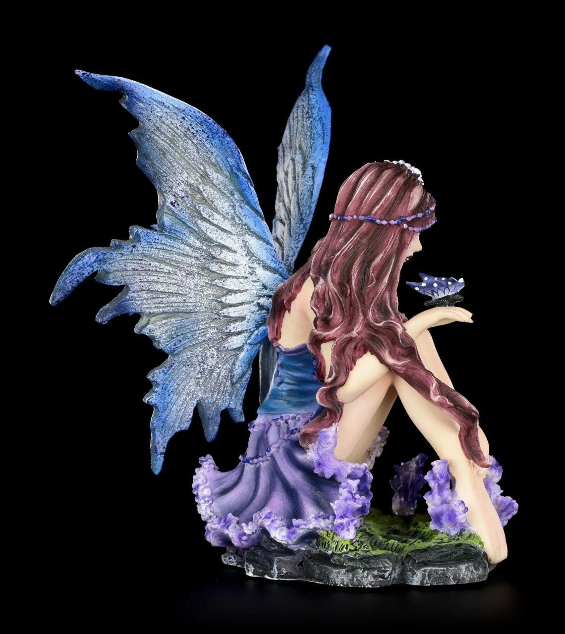 Elfen Figur - Azure Bewundert Schmetterling 9 Elfen Figur - Azure Bewundert Schmetterling – Bild 7