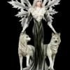 Elfen Figur - Dark Fairy Mit Wölfen -FIGUREN Verkäufe Elfen Figur Dark Fairy Mit Woelfen 1280x1280